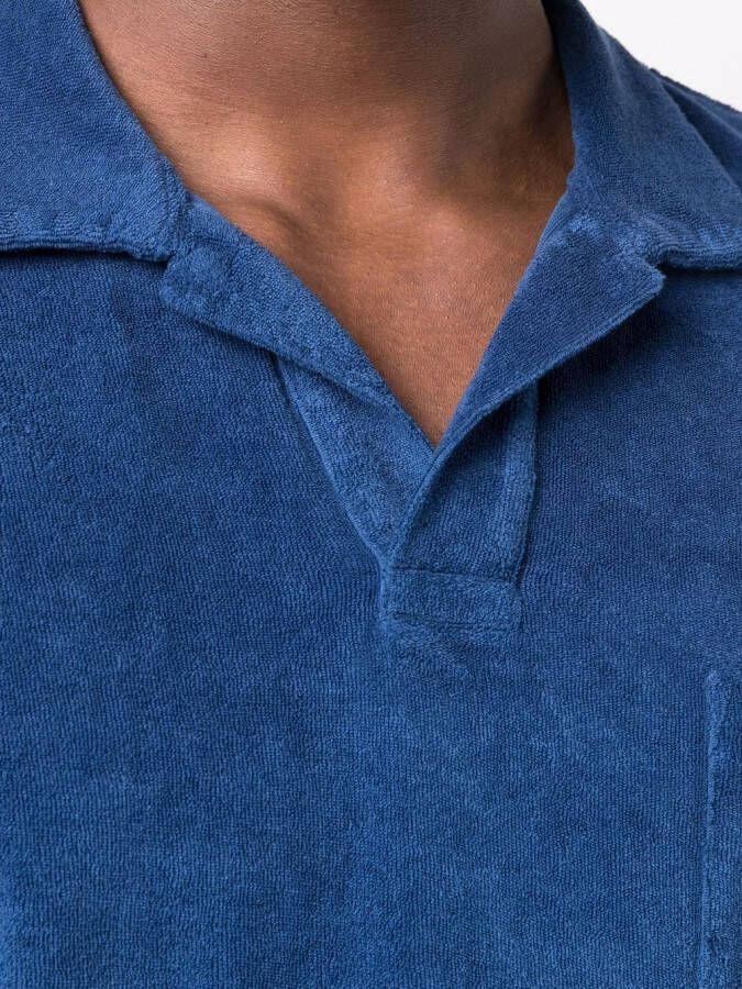 Orlebar Brown Poloshirt Blauw