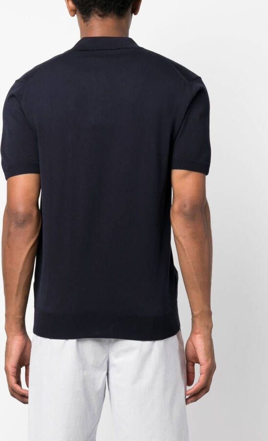 Orlebar Brown Poloshirt met V-hals Blauw
