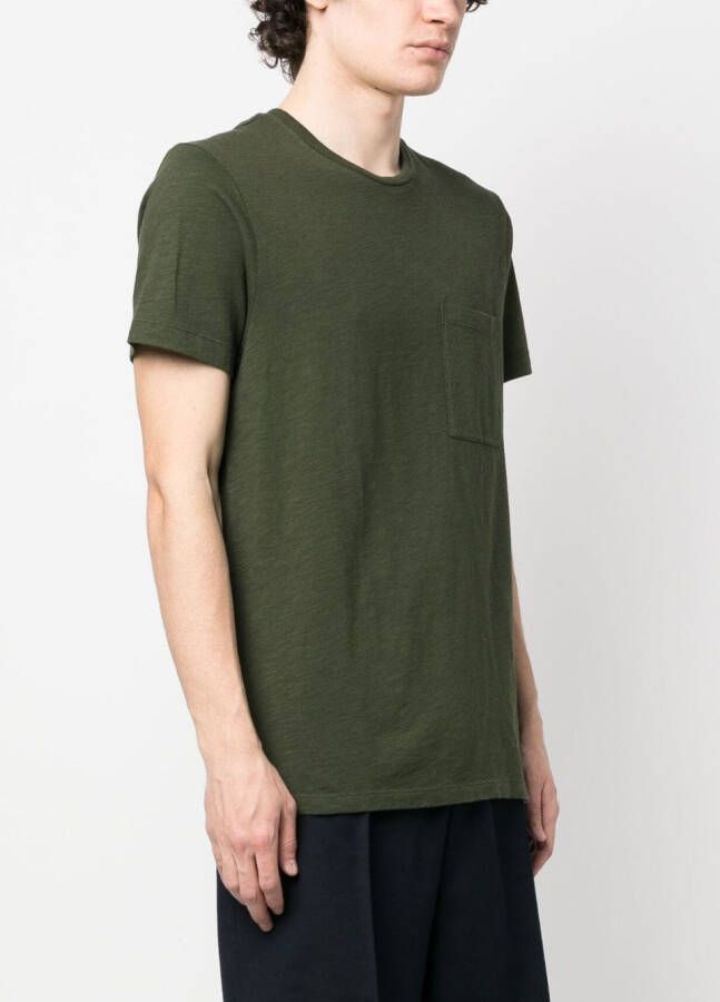 Orlebar Brown T-shirt met borstzak Groen