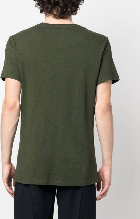 Orlebar Brown T-shirt met borstzak Groen