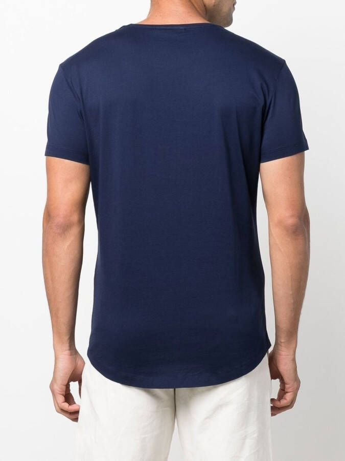 Orlebar Brown T-shirt met ronde hals Blauw