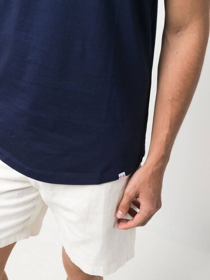 Orlebar Brown T-shirt met ronde hals Blauw