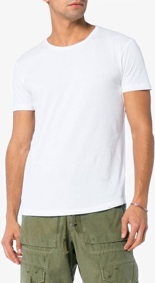Orlebar Brown Tailored Fit Crew Neck T-Shirt Wit