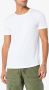 Orlebar Brown Tailored Fit Crew Neck T-Shirt Wit - Thumbnail 3