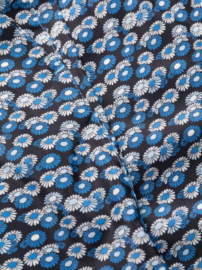 Orlebar Brown Zwembroek met bloemenprint Blauw
