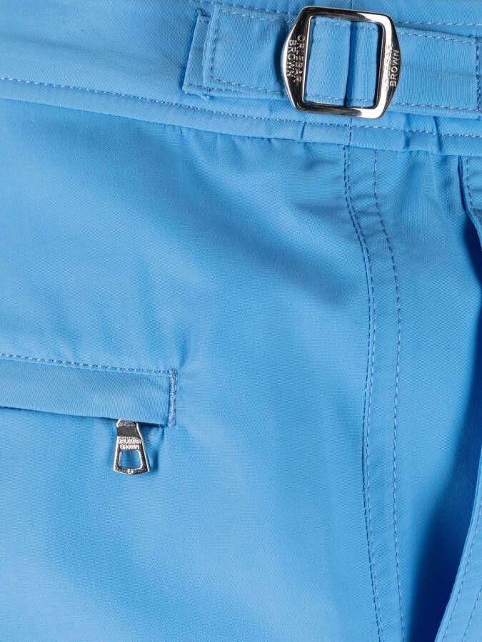Orlebar Brown Zwembroek met gespsluiting Blauw