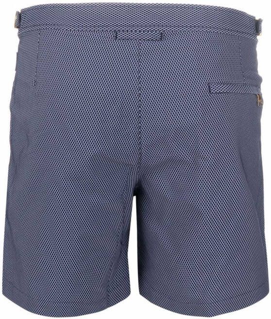 Orlebar Brown Zwembroek met print Blauw