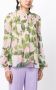 Oscar de la Renta Blouse met bloemenprint Groen - Thumbnail 3