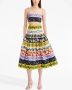 Oscar de la Renta Rok met botanische print Veelkleurig - Thumbnail 2