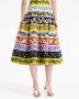 Oscar de la Renta Rok met botanische print Veelkleurig - Thumbnail 3