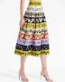 Oscar de la Renta Rok met botanische print Veelkleurig - Thumbnail 4