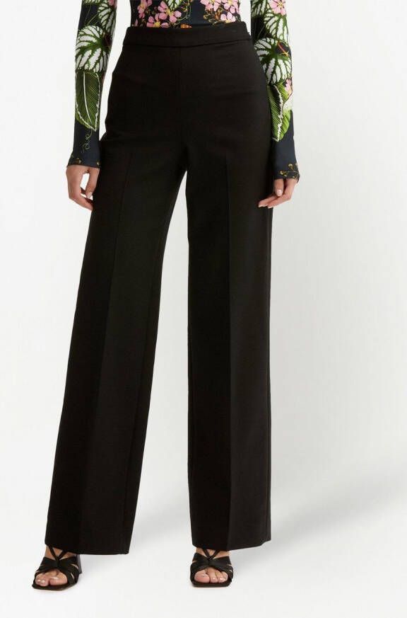 Oscar de la Renta High waist broek Zwart