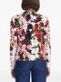 Oscar de la Renta Hollyhocks vest met bloemenprint Roze - Thumbnail 3