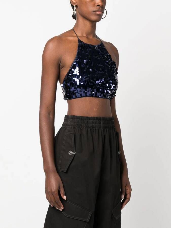 Oséree Cropped top Blauw