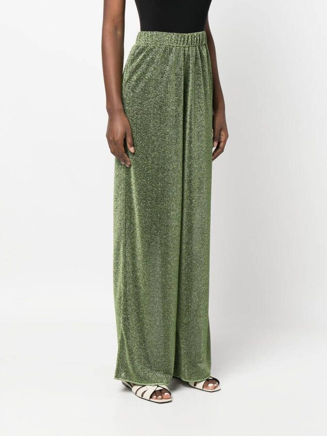 Oséree High waist broek Groen