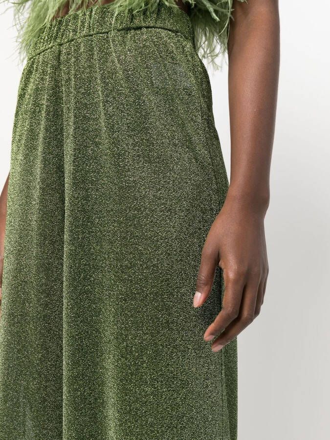 Oséree High waist broek Groen