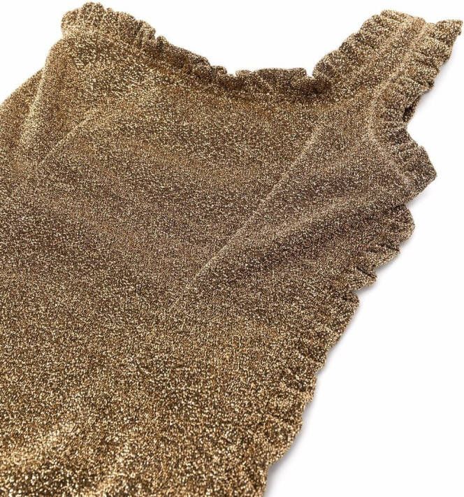 Oseree Kids Badpak met metallic-effect Goud