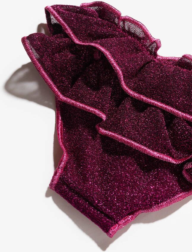 Oseree Kids Bikinislip met ruches Roze