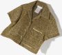 Oseree Kids Shirt met glitter Goud - Thumbnail 2