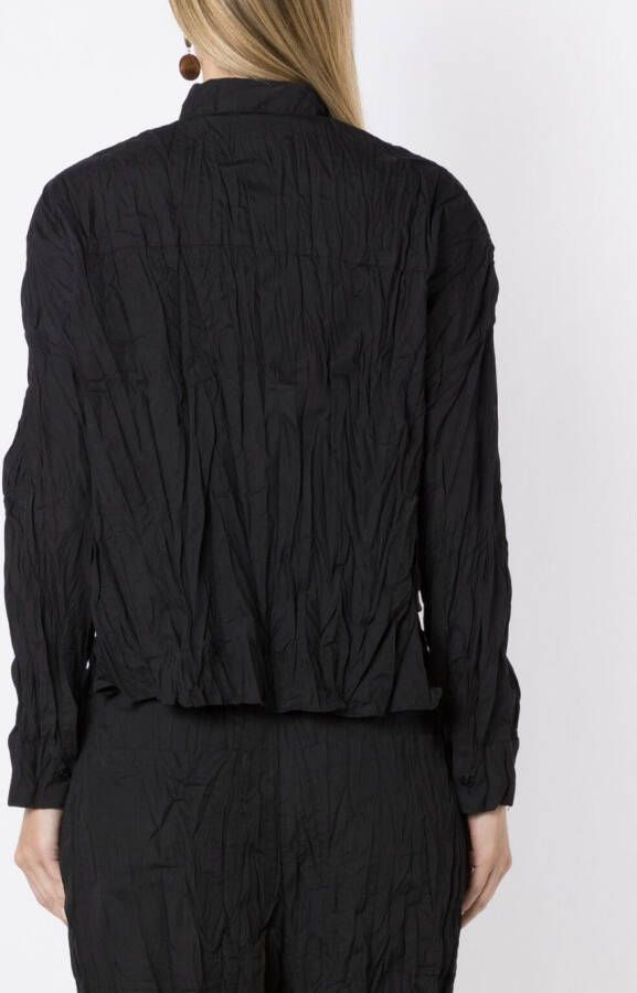 Osklen Gekreukte blouse Zwart