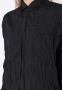 Osklen Gekreukte blouse Zwart - Thumbnail 5