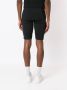 Osklen Fietsshorts met elastische taille Zwart - Thumbnail 4