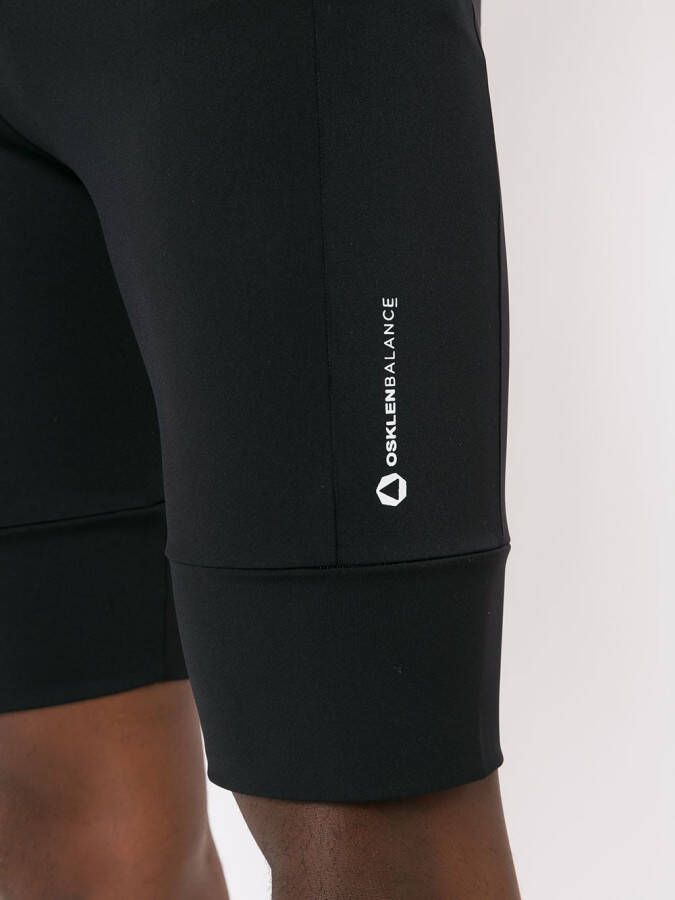 Osklen Fietsshorts met elastische taille Zwart