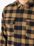 Osklen Geruit shirtjack Bruin - Thumbnail 5