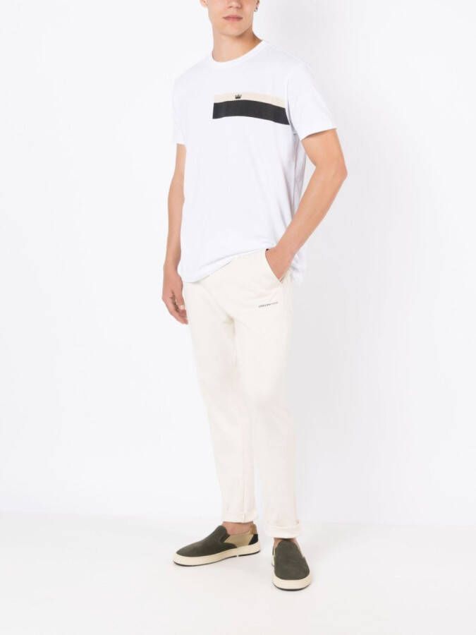 Osklen Gestreept T-shirt Wit