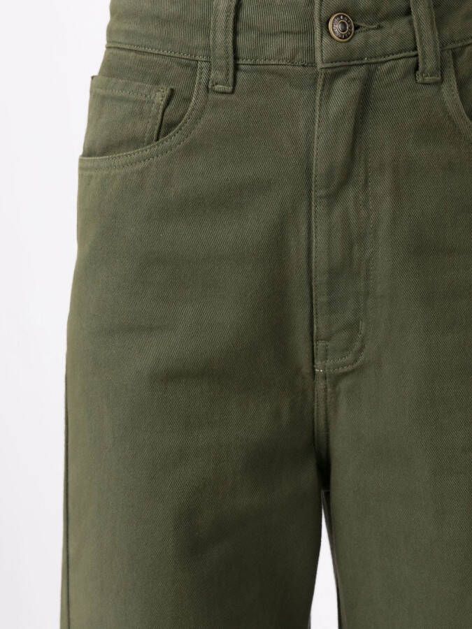 Osklen High waist broek Groen