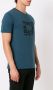 Osklen Katoenen T-shirt Blauw - Thumbnail 3