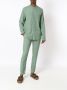 Osklen Linnen pantalon Groen - Thumbnail 2