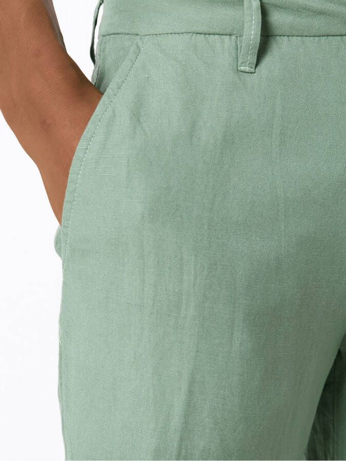 Osklen Linnen pantalon Groen