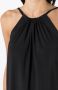 Osklen Maxi-jurk met halternek Zwart - Thumbnail 5