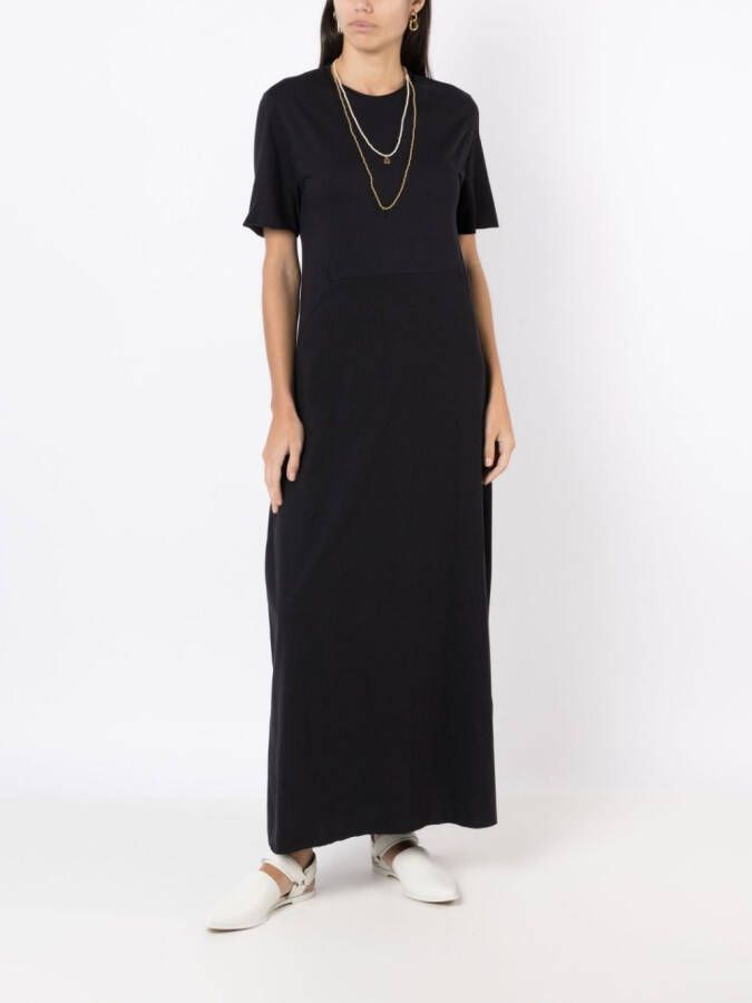 Osklen Maxi-jurk met ronde hals Zwart