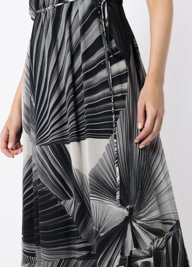 Osklen Maxi-jurk met spaghettibandjes Zwart