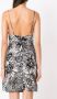 Osklen Midi-jurk met bloemenprint Zwart - Thumbnail 4