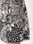 Osklen Midi-jurk met bloemenprint Zwart - Thumbnail 5