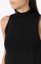 Osklen Midi-jurk met hoge hals Zwart - Thumbnail 5
