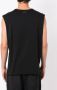 Osklen Mouwloos T-shirt Zwart - Thumbnail 4