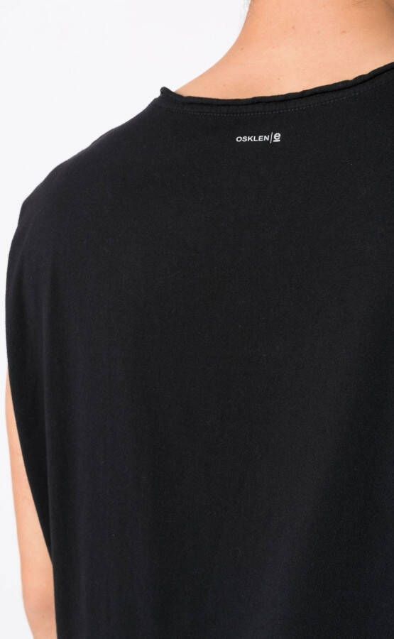 Osklen Mouwloos T-shirt Zwart
