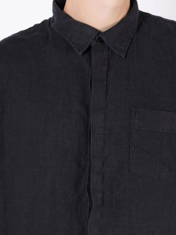 Osklen Overhemd met opgestikte zak Zwart