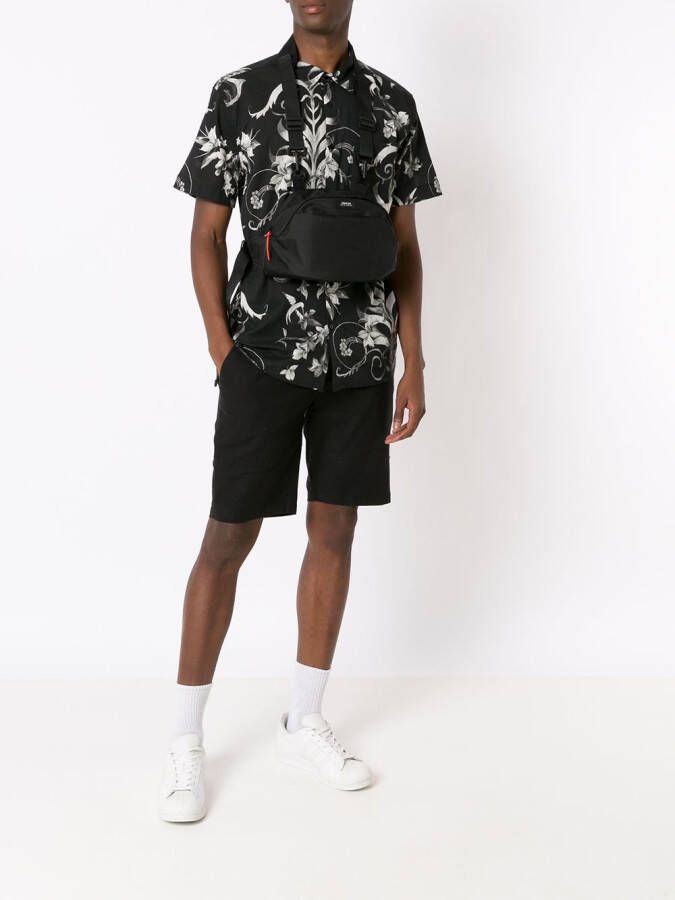 Osklen Slim-fit chino shorts Zwart
