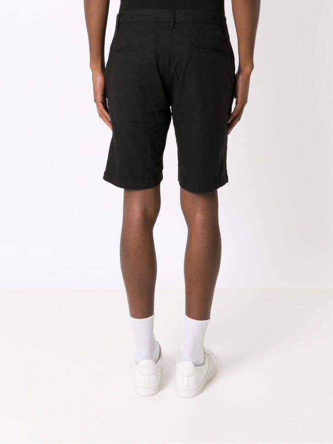 Osklen Slim-fit chino shorts Zwart