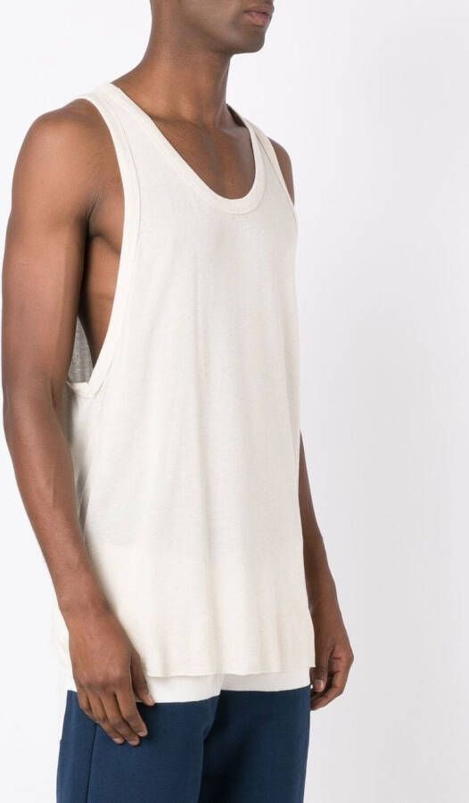 Osklen Straight tanktop Beige