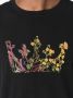 Osklen T-shirt met bloemenprint Zwart - Thumbnail 5