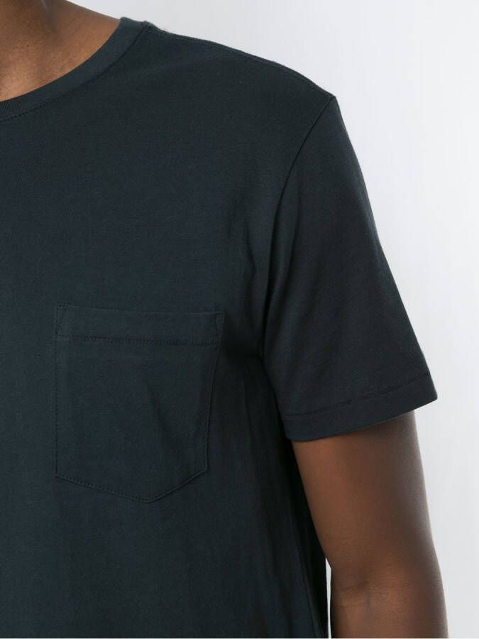 Osklen T-shirt met borstzak Blauw