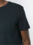 Osklen T-shirt met borstzak Blauw - Thumbnail 5