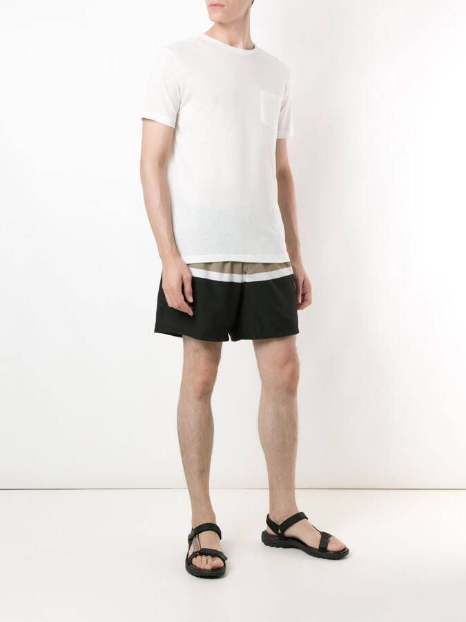 Osklen T-shirt met borstzak Wit