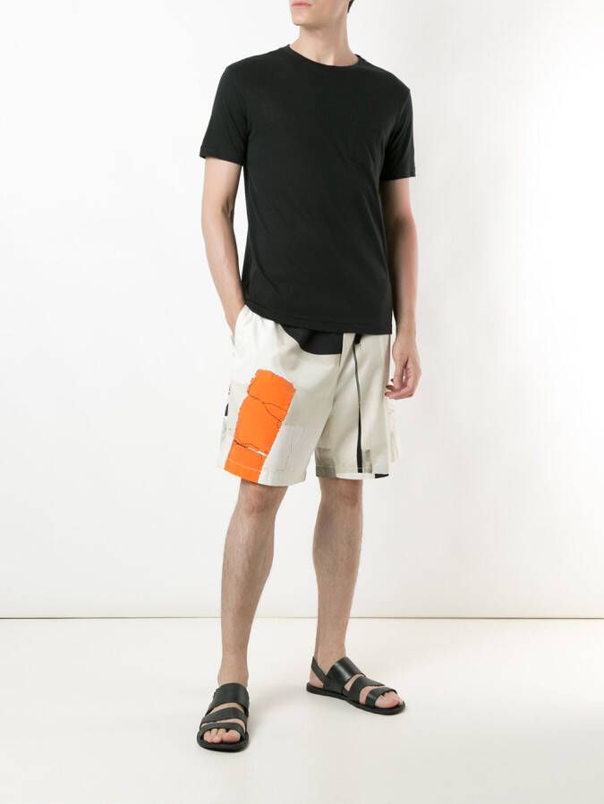 Osklen T-shirt met borstzak Zwart